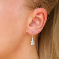 pisara korvarenkaat 9 karaatin kultaa kanssa zirkoni ja zirkoni - Gold Collection