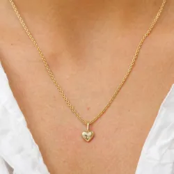 sydän riipus  9 karaatin kultaa