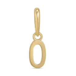 o-kirjain riipus  9 karaatin kultaa - My Letter