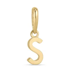s-kirjain riipus  9 karaatin kultaa - My Letter