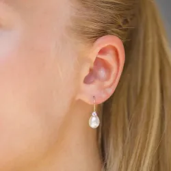 pisara korvarenkaat 14 karaatin kultaa kanssa zirkoni - Gold Collection