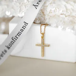 risti timantti riipus 14 karaatti kultaa 0,251 ct