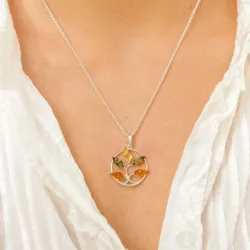 meripihka riipus  hopeaa