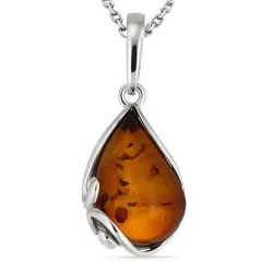 pisara meripihka kaulaketju hopeaa riipus hopea