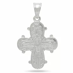 18 x 30 mm dagmarinristi Isä Meidän rukouksell  hopeaa - Amoré