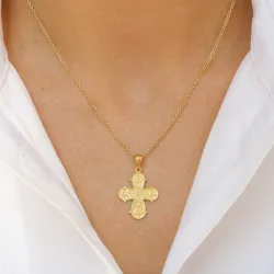 18 x 30 mm dagmarristi  kullattua hopeaa - Amoré