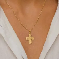 18 x 30 mm dagmarristi  kullattua hopeaa - Amoré