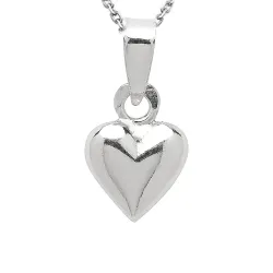 sydän kaulaketju hopeaa riipus hopea - Amoré