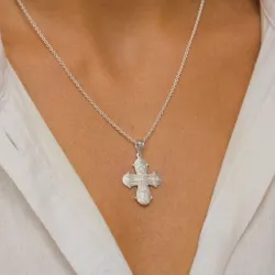 dagmarristi kaulaketju hopeaa riipus hopea - Amoré