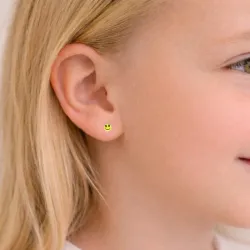 smiley korvarenkaat  hopea - Little Ones