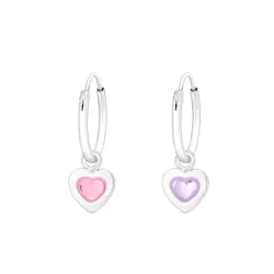 12 mm sydän rengas  hopea - Little Ones