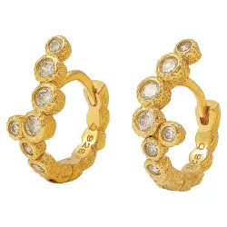 Hultquist Vivienne rengas  kullattua hopeaa valkoinen zirkoni