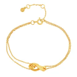 Hultquist Tiril rannekoru  kullattua hopeaa