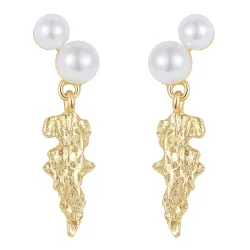 Nava Lamia korvarenkaat  kullattua hopeaa