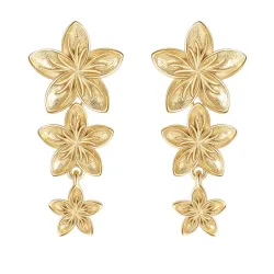 Nava Tiara korvarenkaat  kullattua hopeaa