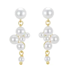 Nava Sabella korvarenkaat  kullattua hopeaa