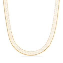 Studio Z Cobra kaulaketju  kullattua hopeaa