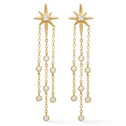 Studio Z Twinkle korvarenkaat  kullattua hopeaa valkoinen zirkoni