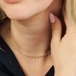 Studio Z Aurelia kaulaketju  kullattua hopeaa