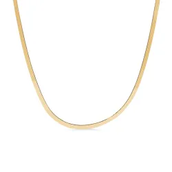 Studio Z Cobra kaulaketju  kullattua hopeaa