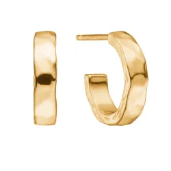 Studio Z Bumped rengas  kullattua hopeaa