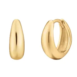 Khaai Studio Ease korvarenkaat  kullattu teräs