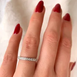 timanttisormus 14 karaatin valkokultaa 0,26 ct