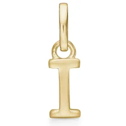 Støvring Design i-kirjain riipus  kullattua hopeaa