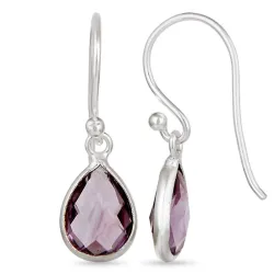 pisara korvarenkaat  hopea - Loom Stones