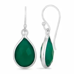 pisara onyx korvarenkaat  hopea - Loom Stones