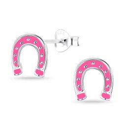 hevosenkenkä lasten korvakorut  hopea - Little Ones