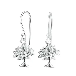 elämänpuu korvarenkaat  hopea - Little Ones