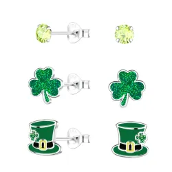 apila lasten korvakorut  hopea - Little Ones