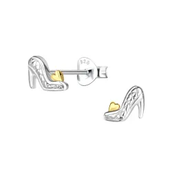kenkä lasten korvakorut  hopea kanssa kullattu hopea - Little Ones