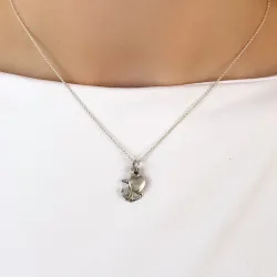 Usko-toivo-rakkaus riipus  hopeaa - Amoré