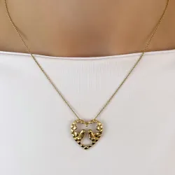 sydän lintu riipus  kullattua hopeaa