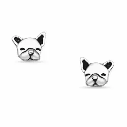 koirat nappikorvakorut  hopea - Little Ones