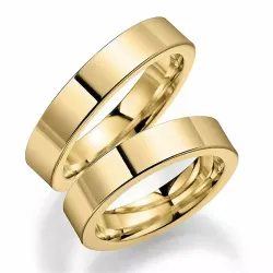 5 mm vihkisormusta 9 karaatin kultaa - setit