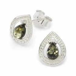 pisara meripihka nappikorvakorut  hopeaa