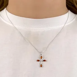 Risti riipus  hopeaa