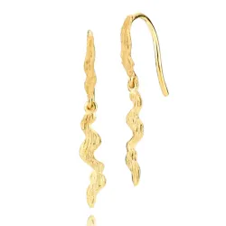 Sistie Ophelia korvarenkaat  kullattua hopeaa