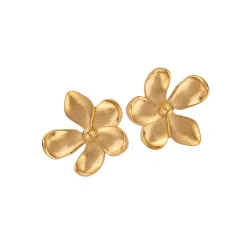 Sistie2ND Blumie korvarenkaat  kullattu teräs