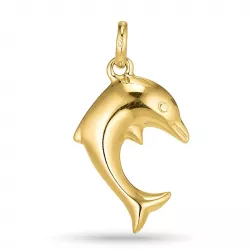 delfiini riipus  kullattua hopeaa