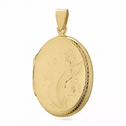 21 x 28 mm medaljonki  kullattua hopeaa