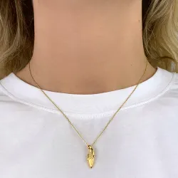 äiti ja lapsi riipus  kullattua hopeaa