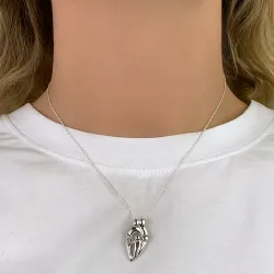 äiti ja lapsi riipus  hopeaa