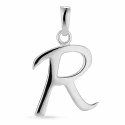 r-kirjain riipus  hopeaa - My Letter
