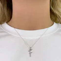 f-kirjain riipus  hopeaa - My Letter