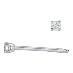 timantti solitaire-nappikorvakorut 9 karaatin kultaa kanssa timantti 