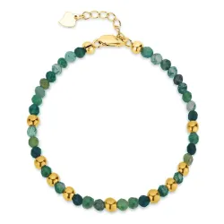 rannekoru  agaattia - Loom Stones